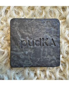 pudKA Charcoal Balm - Akne ve Siyah Nokta Karşıtı, Arındırıcı, Besleyici Doğal ve El Yapımı Sabun