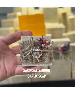 pudKA Garlic Soap, Natural and Handmade